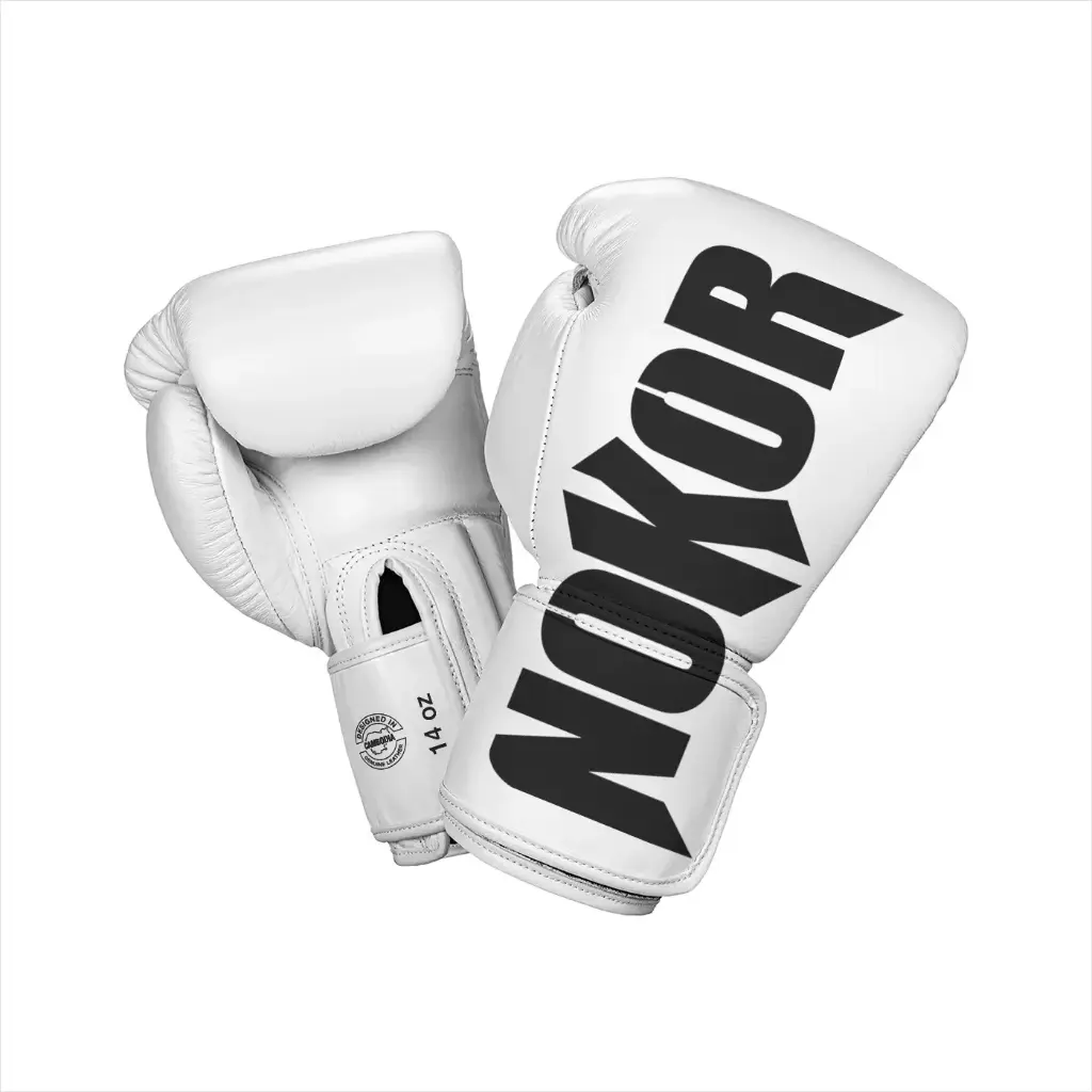 Nokor Gloves: Black Overstrike 